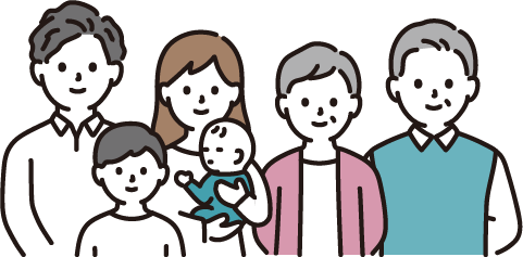 イメージイラストファミリー
