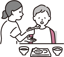 イメージイラスト食事